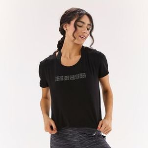 Camiseta Cropped Feminina de Treino 500 Domyos