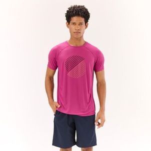 Camiseta Masculina de Treino Performance 510 Domyos Bordo