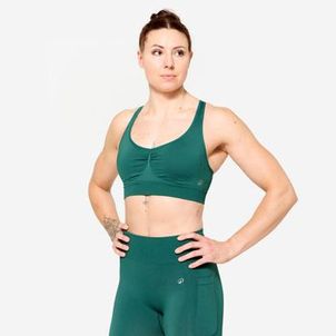 Top de Alças Cruzadas de Treino Domyos