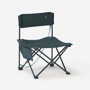 Cadeira baixa dobrável compacta 100 para camping