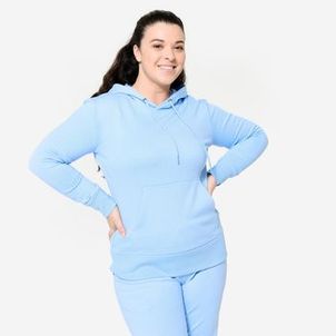 Moletom Feminino de Treino Domyos Azul