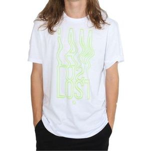 Camiseta Lost I am Lost Masculina Branco