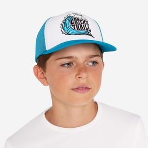 Boné Infantil de Surf Trucker Olaian Azul