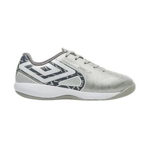Chuteira Futsal Umbro Pro 5 Infantil - Cinza/Grafite