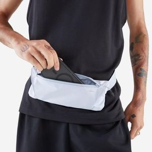 Cinto de Corrida para Celular Kiprun Cinza
