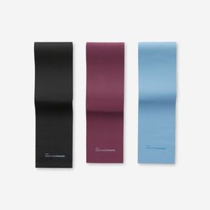 Faixas Elásticas de Pilates Tri-Pack - Resistência de 2, 3 e 4 kg