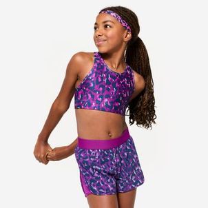 Top Feminino esportivo respirável S500 Roxa