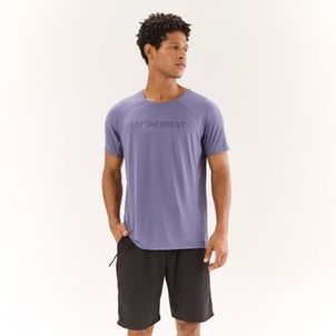 Camiseta Masculina de Treino Performance 510 Domyos Roxo
