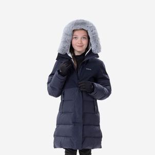 Jaqueta Infantil Trilha 500 Impermeável Térmica Quechua Azul