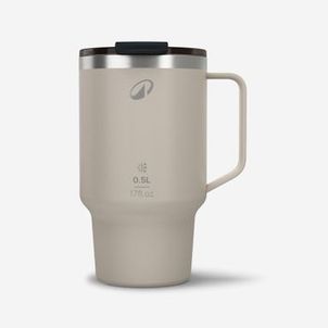 Caneca 0,5 L em aço inox 900 para camping e trilha