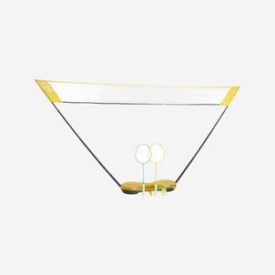 Rede de Badminton Easy Set 3M Amarelo-dourado