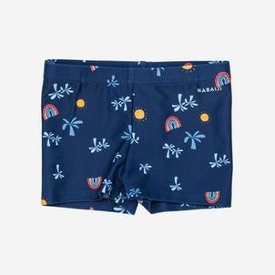Sunga infantil de natação Boxer BB Nabaiji