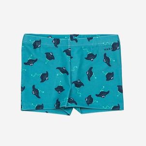 Sunga infantil de natação Boxer BB Nabaiji Azul