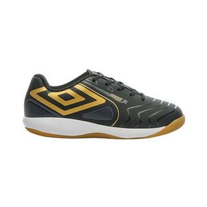 Chuteira Futsal Umbro Pro 5 Infantil - Preta/Dourada