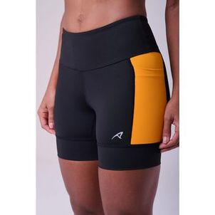Bermuda Feminina Running Bolso 15cm Authen Grit Bossa