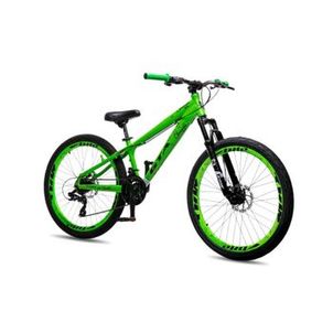 Bicicleta Freeride KRW Aro 26 Freio a Disco 24 Velocidades