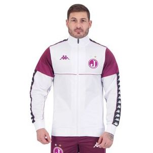 Jaqueta Juventus Kappa Banda Masculina - Branca/Bordô