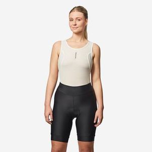 Shorts Justos feminino de Ciclismo RC500 Preta