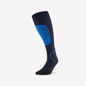 Meia de Ski e Snowboard 500 Wedze Azul