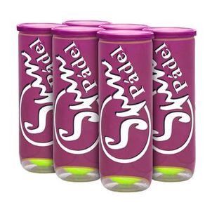 Six Pack de Bola de Padel Spin Extra - (Embalagem com 6 tubos)