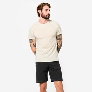 Camiseta Masculina de Yoga Eco Algodão Orgânico Kimjaly