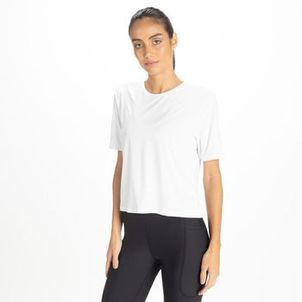 Camiseta Feminina Crop Fit 500 Gym