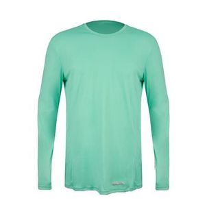 Camiseta Feminina de Corrida Sun Protect Kiprun Verde