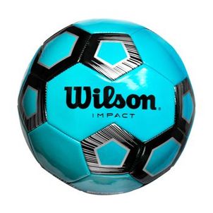 Bola de Futebol Wilson Impact - Azul com Preto
