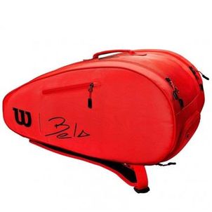 Raqueteira Wilson Esportiva Padel Bela Super Tour - Vermelha