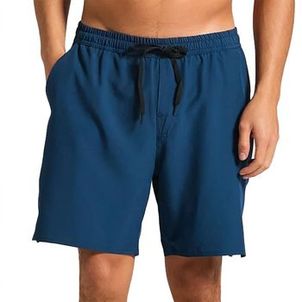 Bermuda Volcom Solid Stone 18" SM25 Masculina Azul