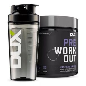 PRE WORKOUT ORIGINAL 300G + COQUETELEIRA Frutas Vermelhas 300g + Coqueteleira