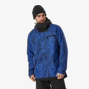Jaqueta Masculina Ski 500 Impermeável Térmica Pista Neve Azul