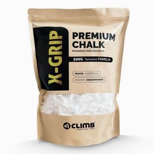 Magnésio X-Grip Premium Chalk 500g - 4Climb
