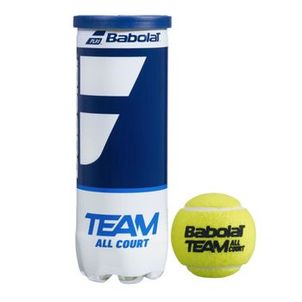 Bolinha De Tênis Babolat Team All Court X3 Unissex - Amarela UN