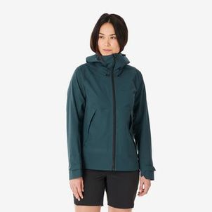 Jaqueta Feminina Trilha 500 Impermeável Quechua Azul