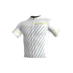Camisa ciclismo ERT Elite Racing White slim fit unissex