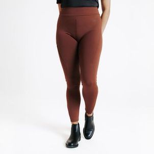 Culote Feminino de Hipismo 500 Legging Full Seat Fouganza