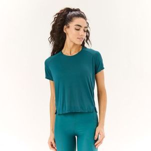 Camiseta Feminina de Treino Creponada 500 Domyos