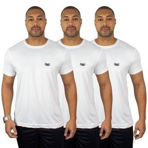 Kit 3 Camisetas Color Sports Masculinas Dry Basic Treino