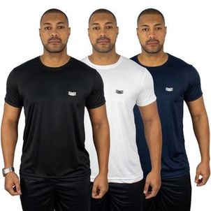 Kit 3 Camisetas Color Sports Masculinas Dry Basic Treino