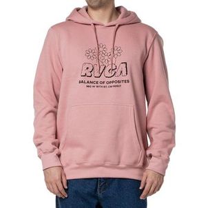 Moletom RVCA Canguru Gardener 280G WT24 Masculino Rosa