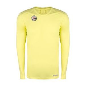 Camiseta Feminina de Corrida Sun Protect Kiprun Amarelo