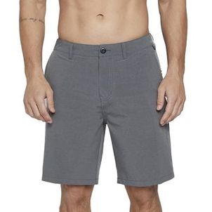 Bermuda Quiksilver Union Heather Amphibian 20" SM25 Preto