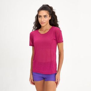 Camiseta Feminina de Treino 500 Roxa