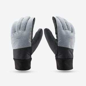 Luvas Adulto de Ski 100 Light Wedze Cinza