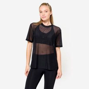 Camiseta Feminina para Treino Rede
