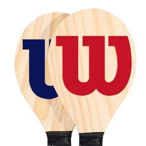 Kit Frescobol Wilson com 2 Raquetes e 1 Bola