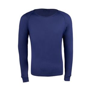 Camiseta Feminina para Cardio Fitness New Crespo 500 em Poliamida Azul-marinho