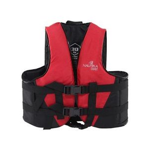Colete salva-vidas Coast NTK 30kg Vermelho e preto (MOSTRUÁRIO)
