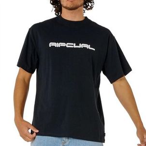 Camiseta Rip Curl Dosed Up Big WT25 Masculina Black